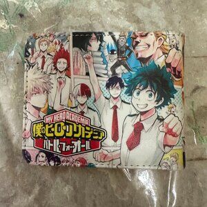 My Hero Academia Anime Character Print Design Bi-Fold Wallet